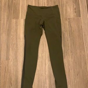 Army green leggings